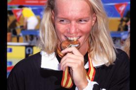 LEN European LC Championship 1997400 Free, WomenDagmar Hase, GER, 1st