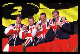 LEN European LC Championships 19974x200 Free Relay, MenGreat Britain, GBR
