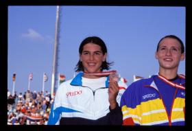 LEN European LC Championships 1999400 Free, WomenJana Klochkova, UKR, 3rd