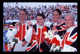 LEN European LC Championships 19994x100 Medley Relay, WomenGBR, 3rd