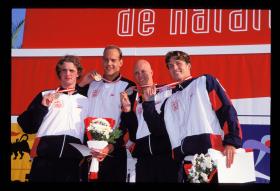 LEN European LC Championships 19994x100 Medley Relay, MenNED, 1st