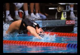 US Nationals LC 1998100 Back WomenAshley Toppin, USA